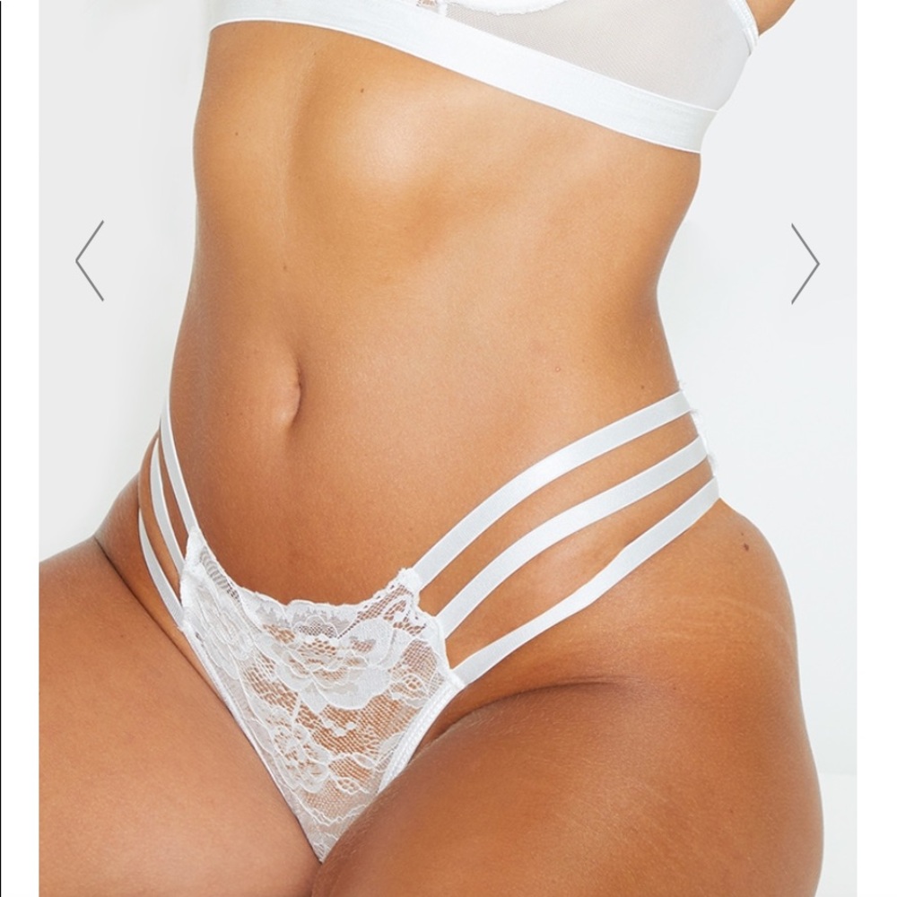 PrettyLittleThing Strapping Detail Panties
